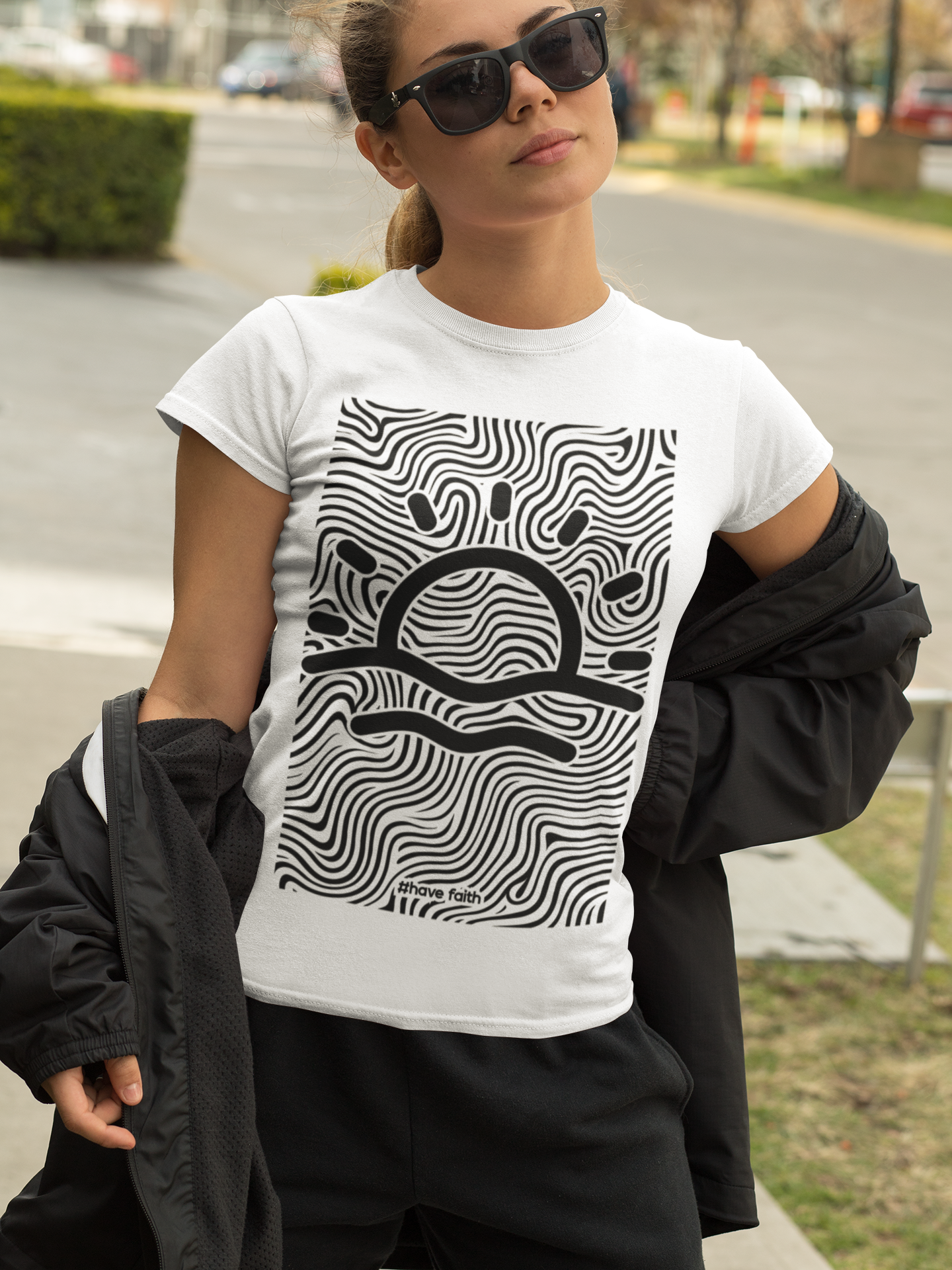 Rising Faith Unisex T-Shirt - Empowering Faith-Inspired Unisex Tee