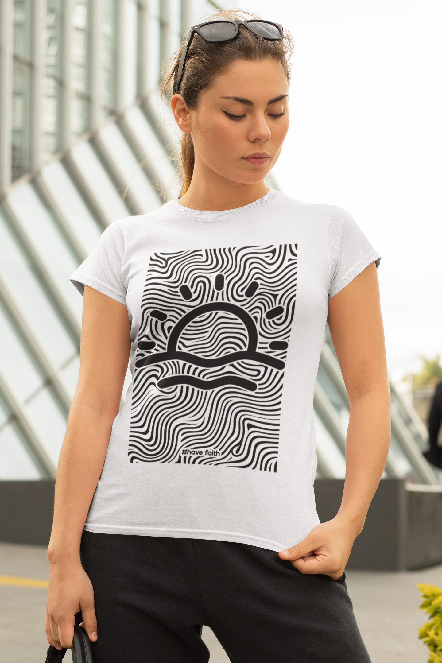 Rising Faith Unisex T-Shirt - Empowering Faith-Inspired Unisex Tee