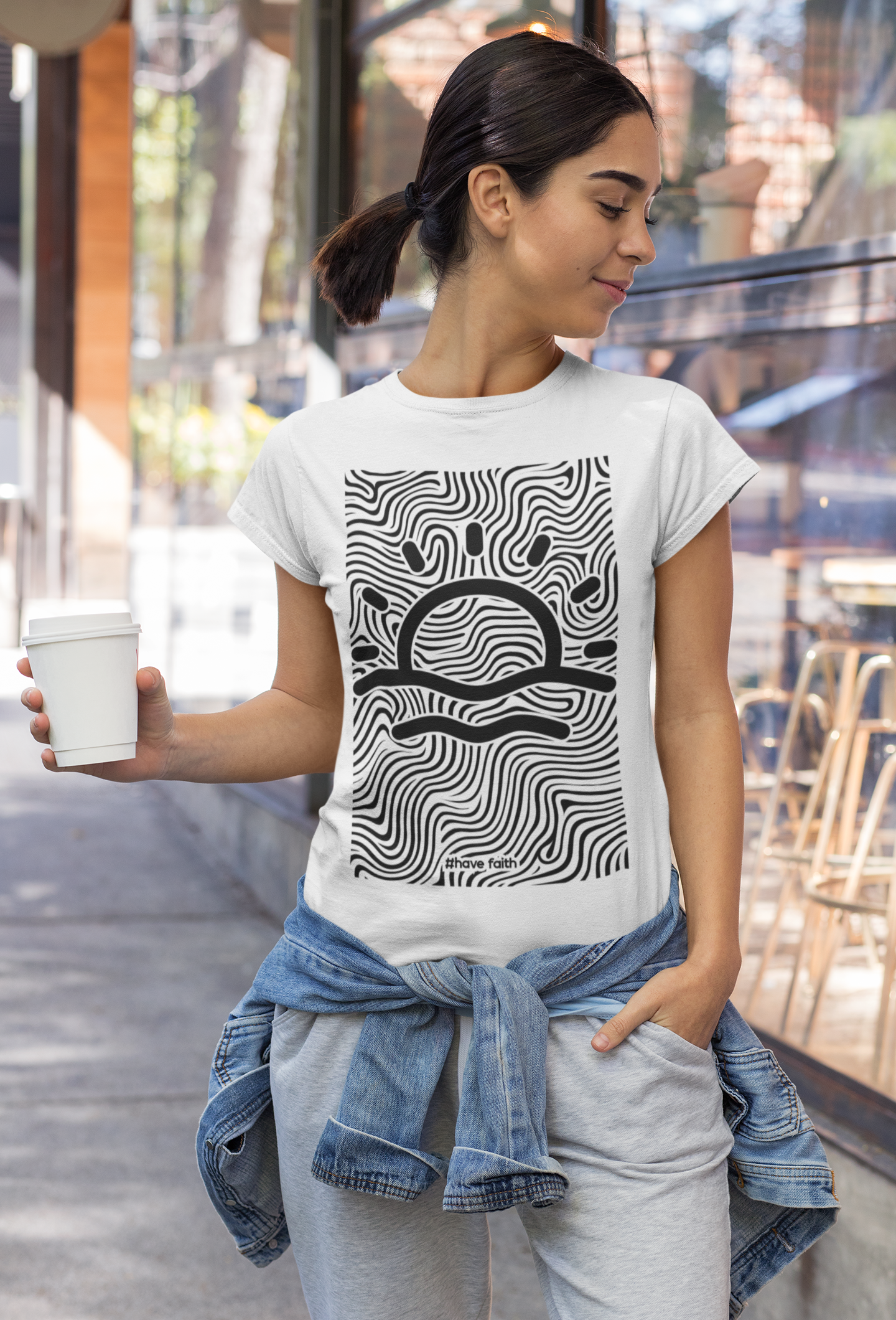 Rising Faith Unisex T-Shirt - Empowering Faith-Inspired Unisex Tee