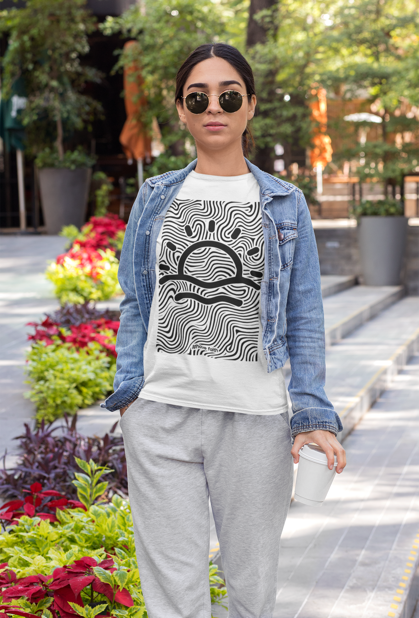 Rising Faith Unisex T-Shirt - Empowering Faith-Inspired Unisex Tee