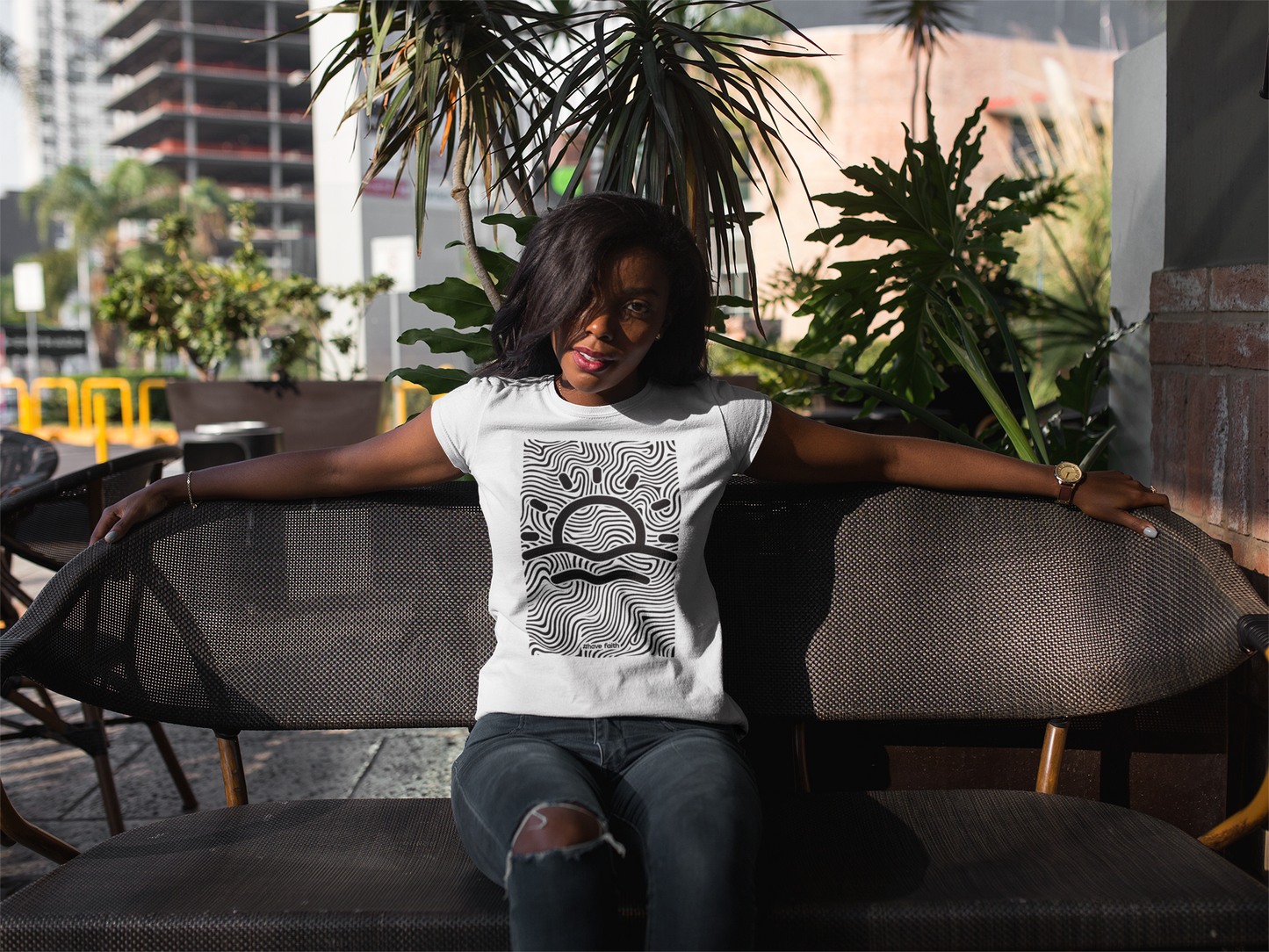 Rising Faith Unisex T-Shirt - Empowering Faith-Inspired Unisex Tee