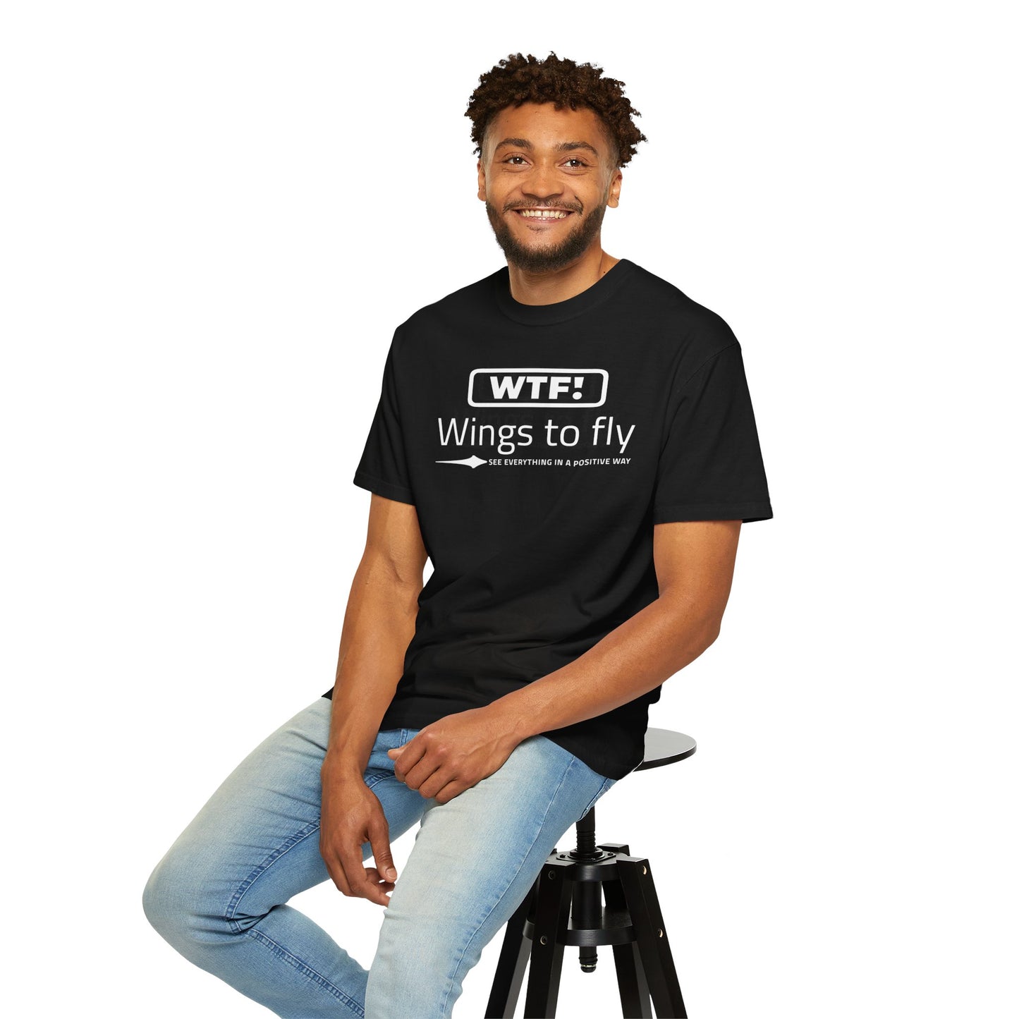 WTF: Wings to Fly Unisex T-shirt - Bold and Unapologetic Statement Piece