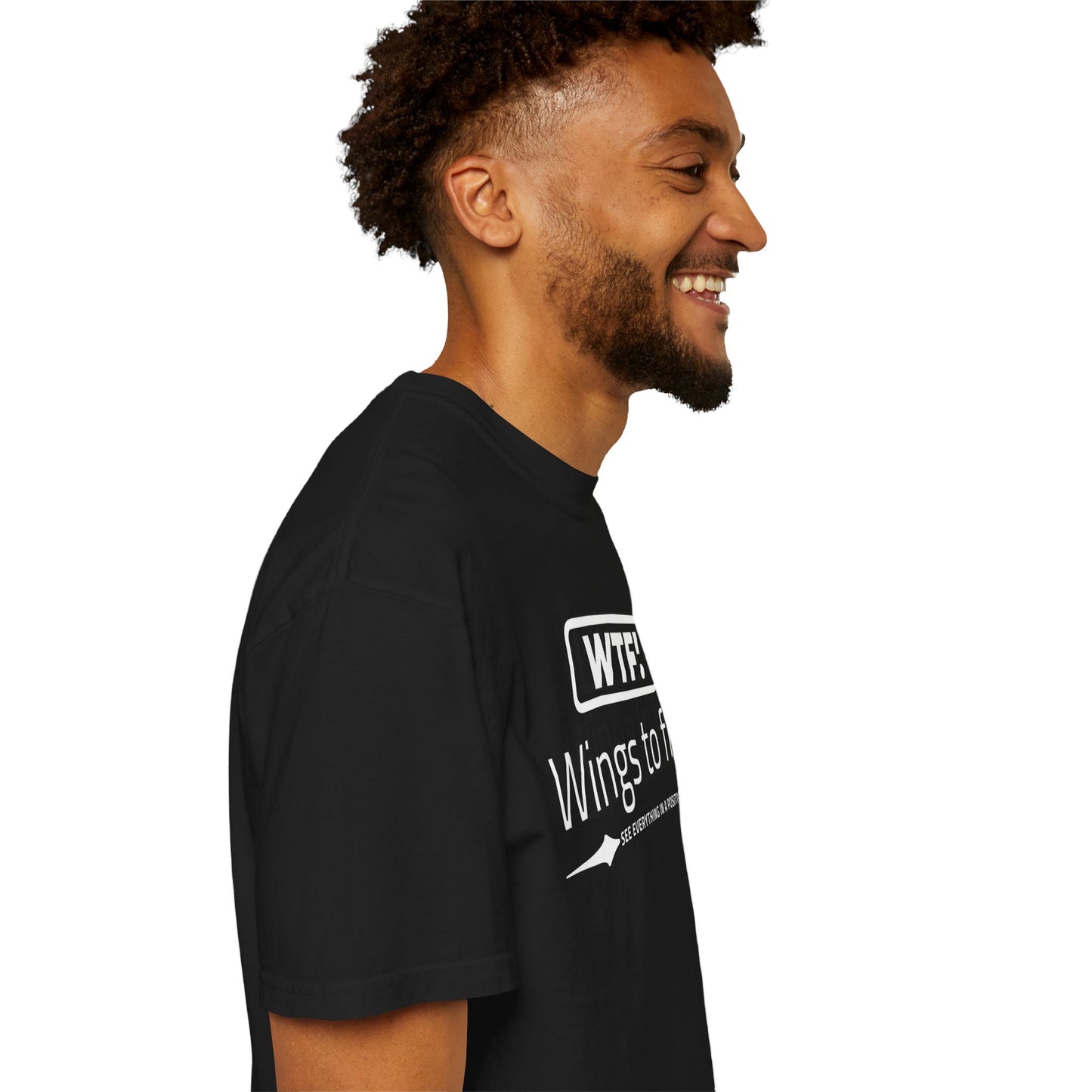 WTF: Wings to Fly Unisex T-shirt - Bold and Unapologetic Statement Piece