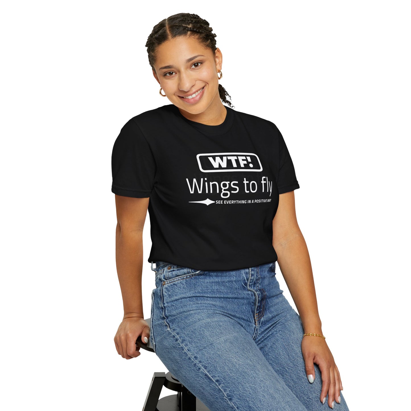 WTF: Wings to Fly Unisex T-shirt - Bold and Unapologetic Statement Piece