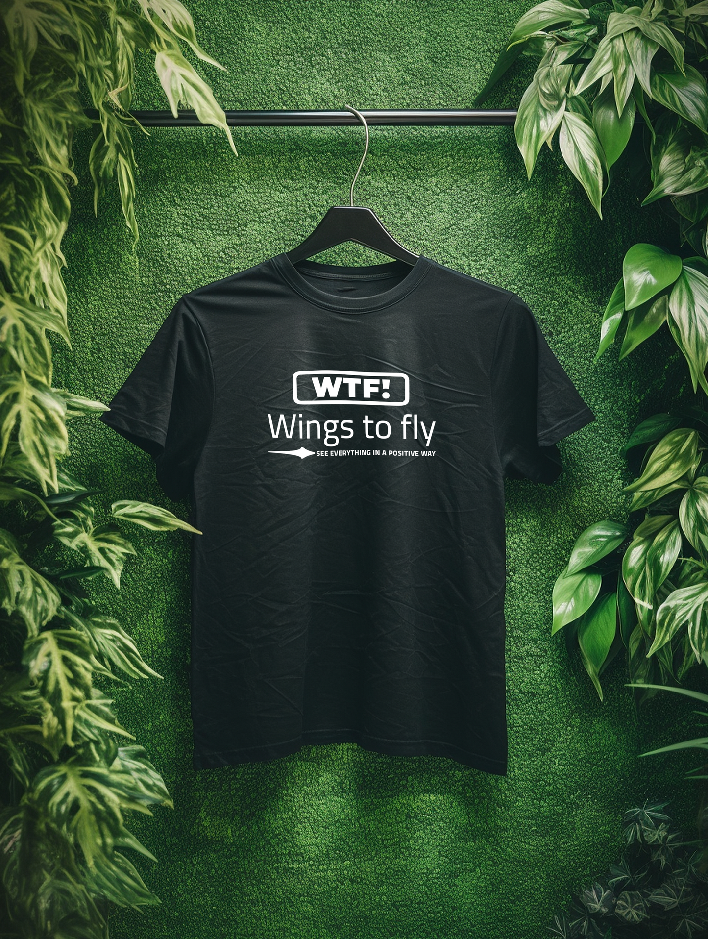 WTF: Wings to Fly Unisex T-shirt - Bold and Unapologetic Statement Piece
