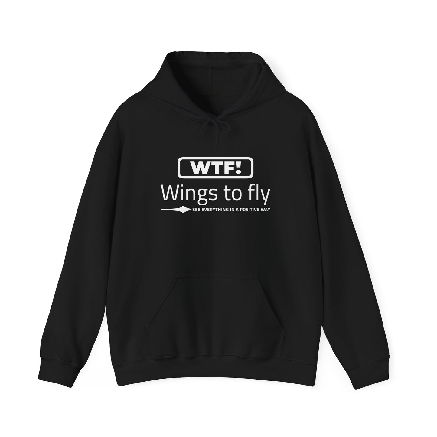 WTF Hoodies - Bold and Unapologetic Unisex Hooded Sweatshirt